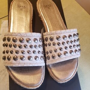 Lane Studded Slide Sandals 8.5